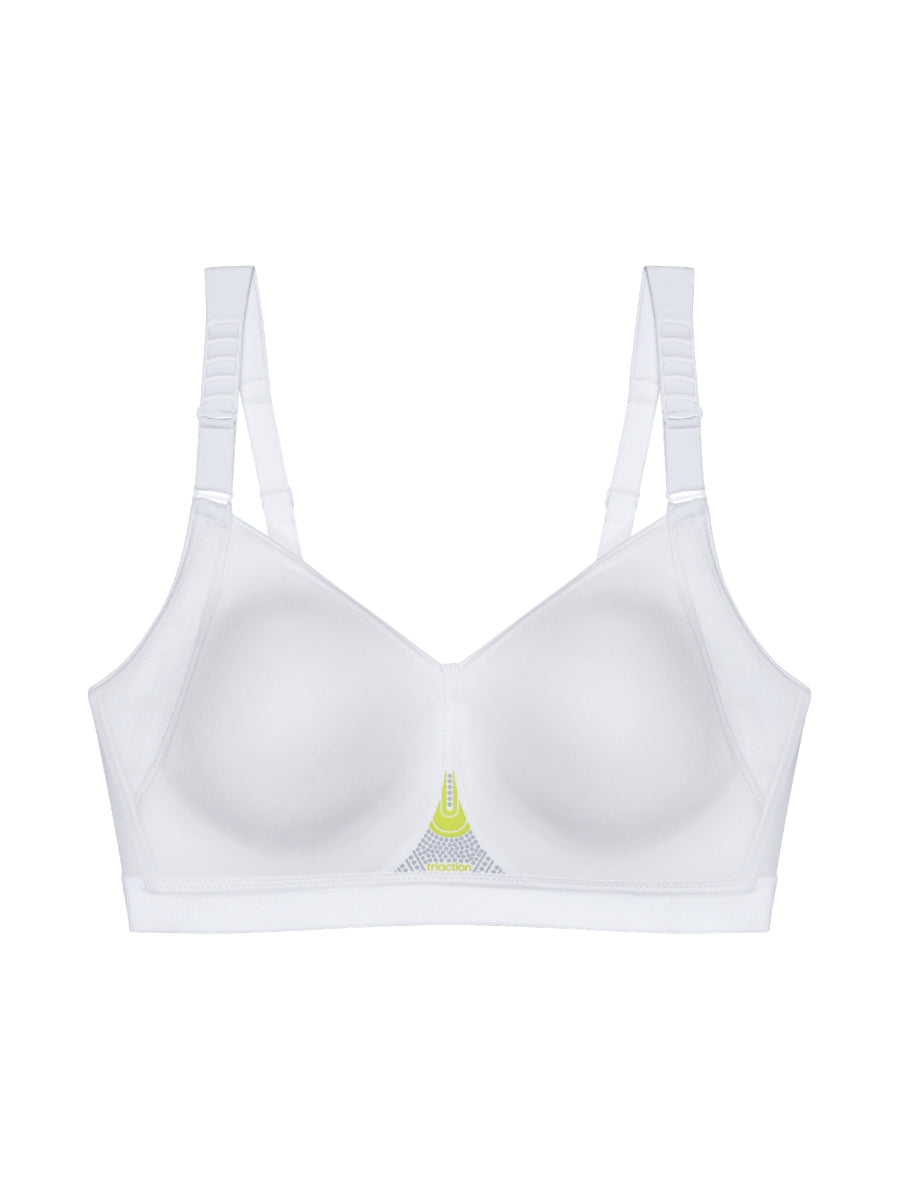 Triaction Gravity Lite P EX Sports Bra - White