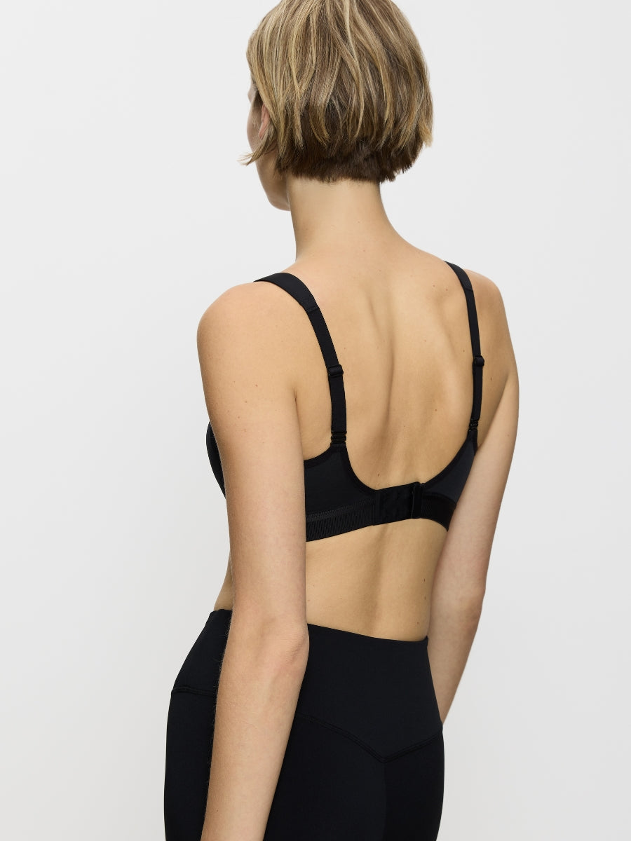 Triaction Gravity Lite P EX Sports Bra - Black