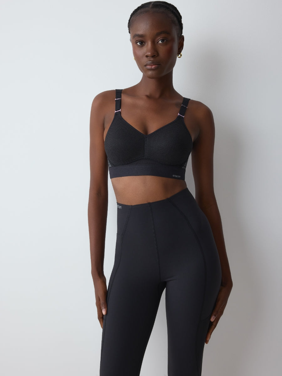 Triaction Hybrid Lite P EX Sports Bra - Black