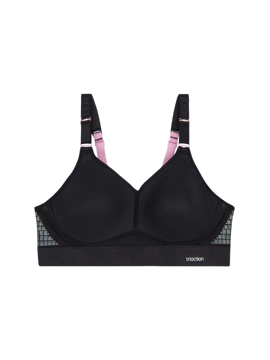 Triaction Hybrid Lite P EX Sports Bra - Black