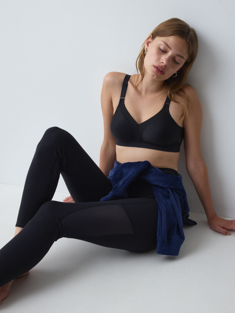 Triaction Wellness N Sports Bra - Black