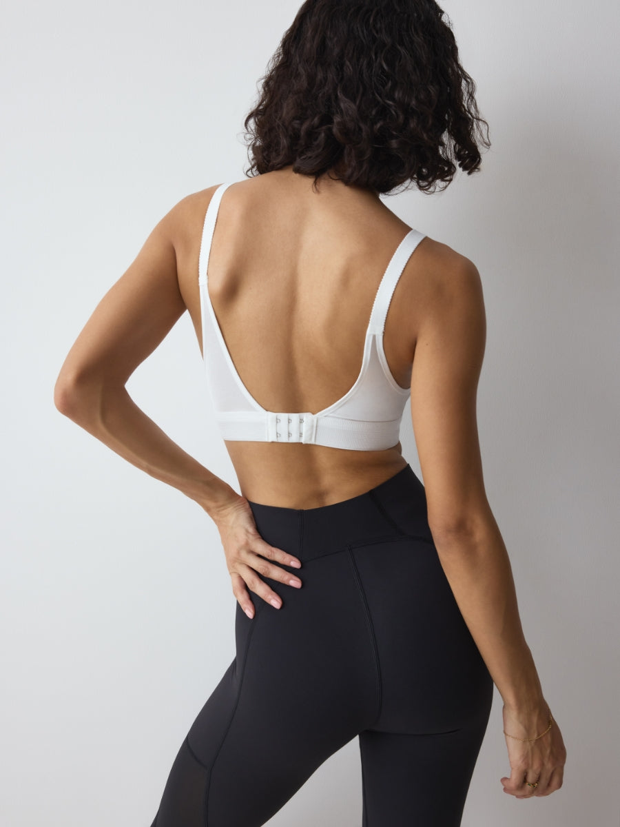 Triaction Workout N Sports Bra - White