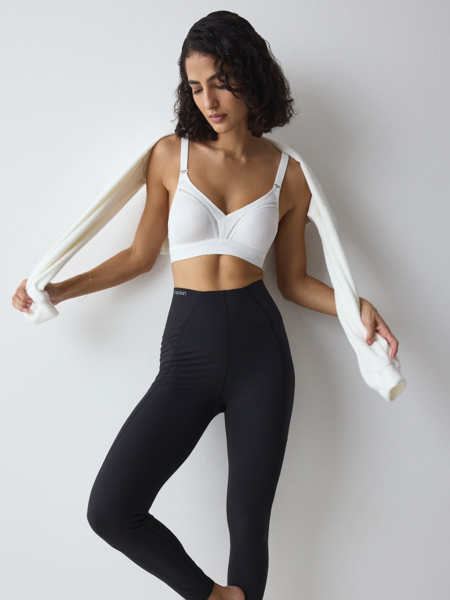 Triaction Workout N Sports Bra - White
