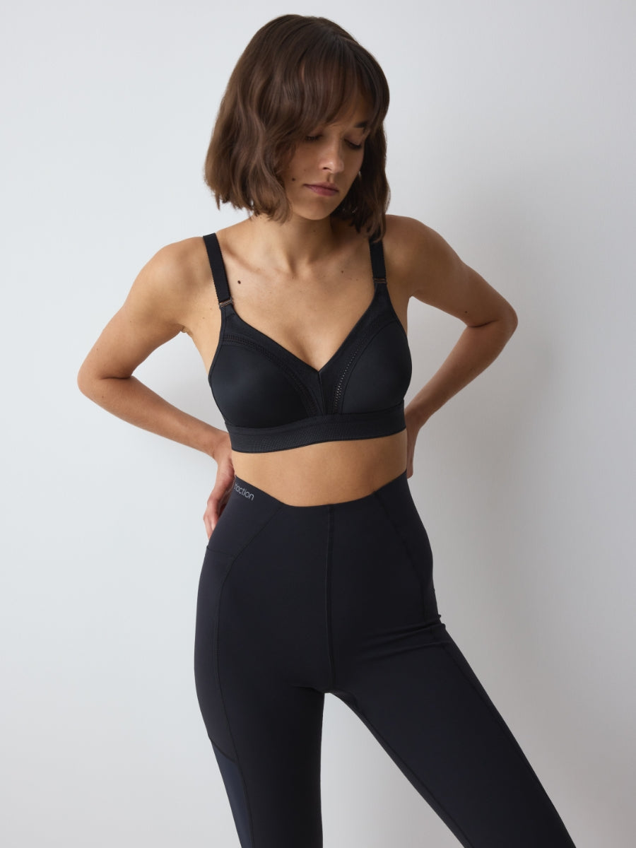 Triaction Workout N Sports Bra - Black