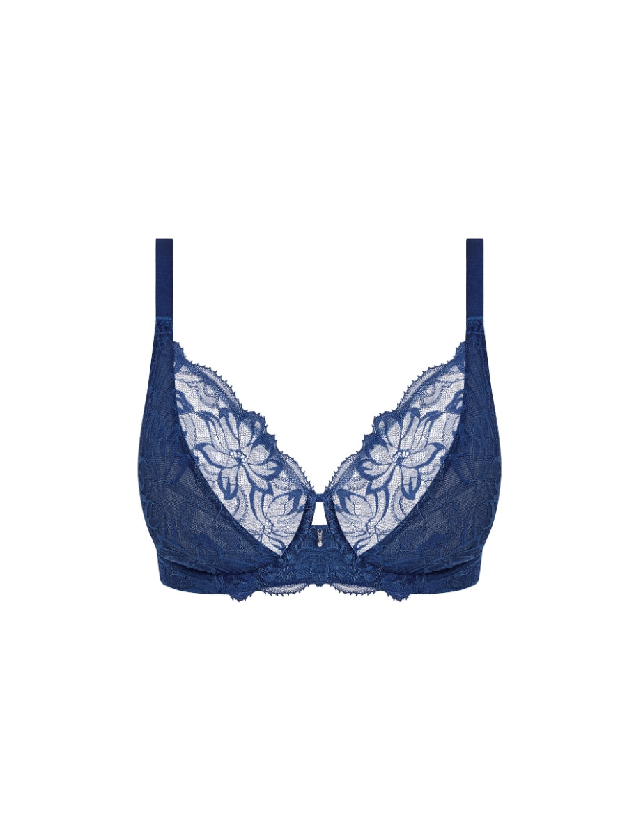 Abellia Underwire Bra - Navy Peony