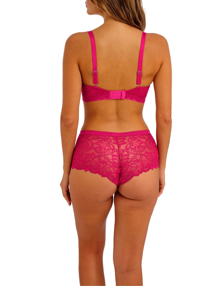 Abellia Plunge Bra - Vivacious Pink