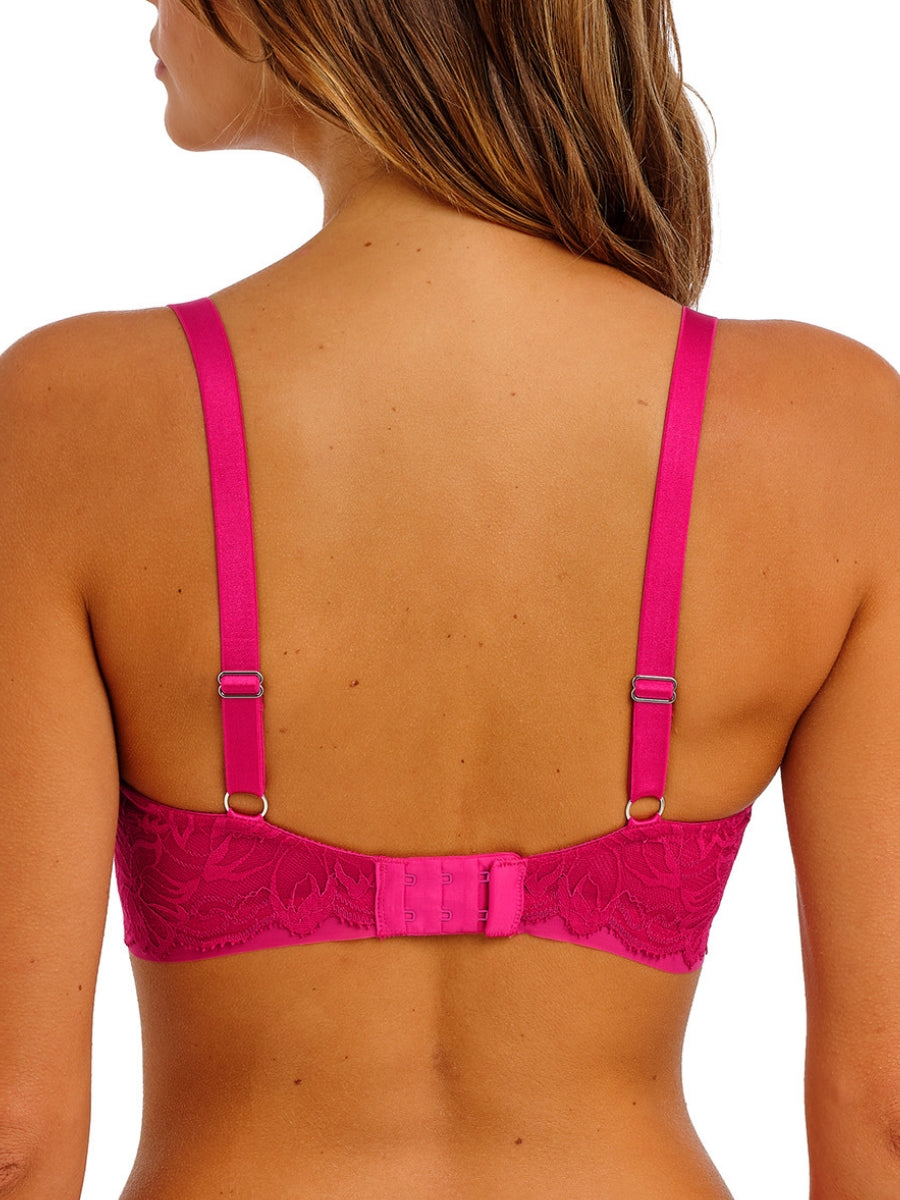 Abellia Plunge Bra - Vivacious Pink