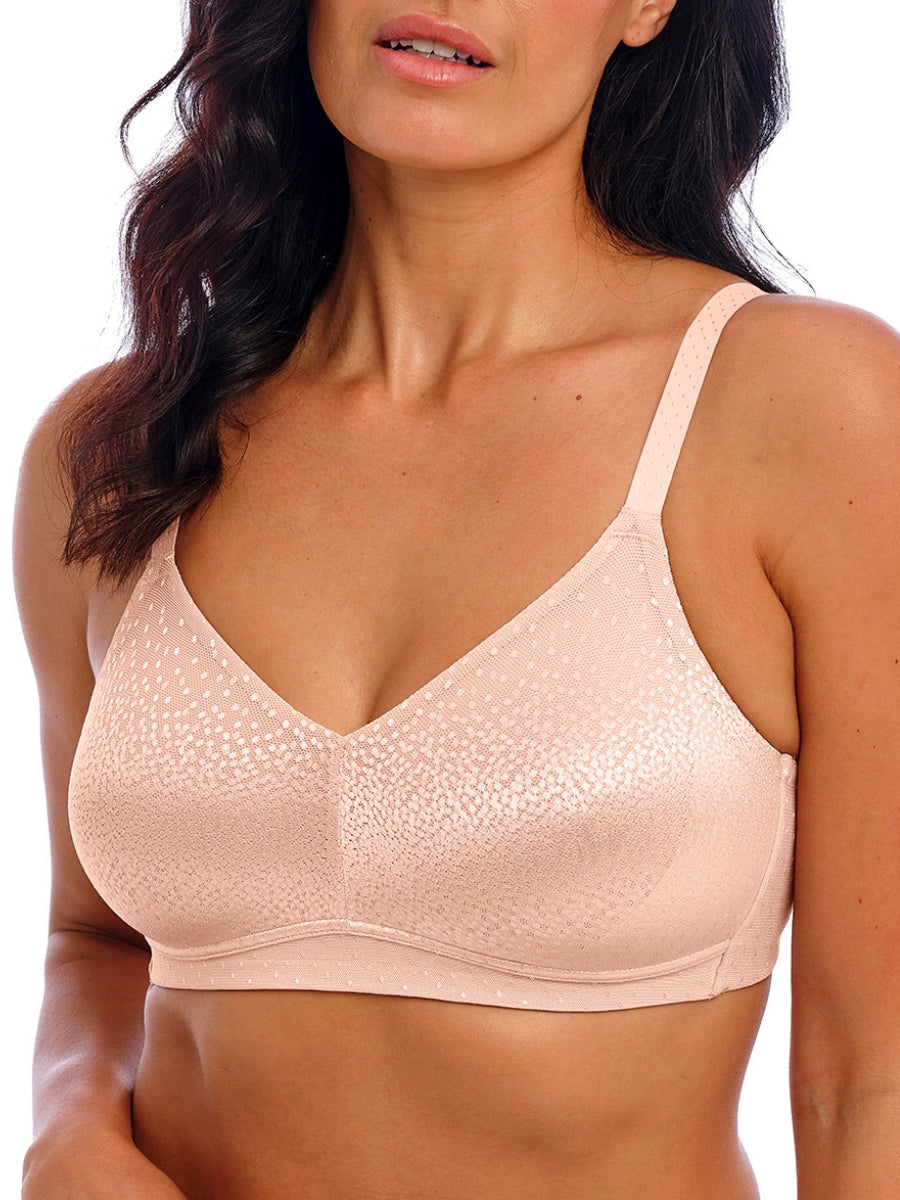 Back Appeal Wire Free Bra - Rose Dust