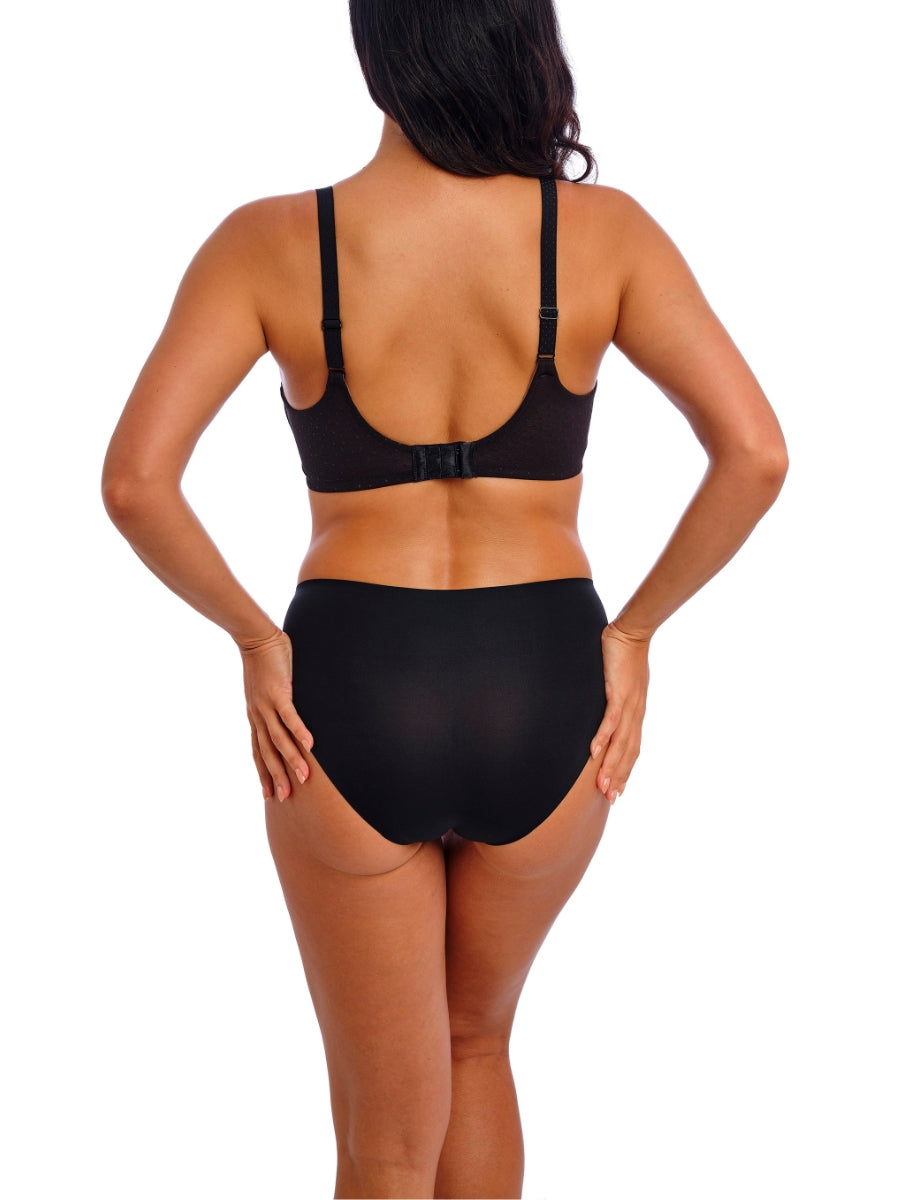 Back Appeal Wire Free Bra - Black
