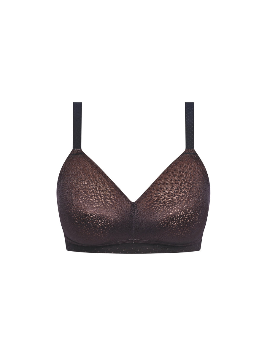 Back Appeal Wire Free Bra - Black