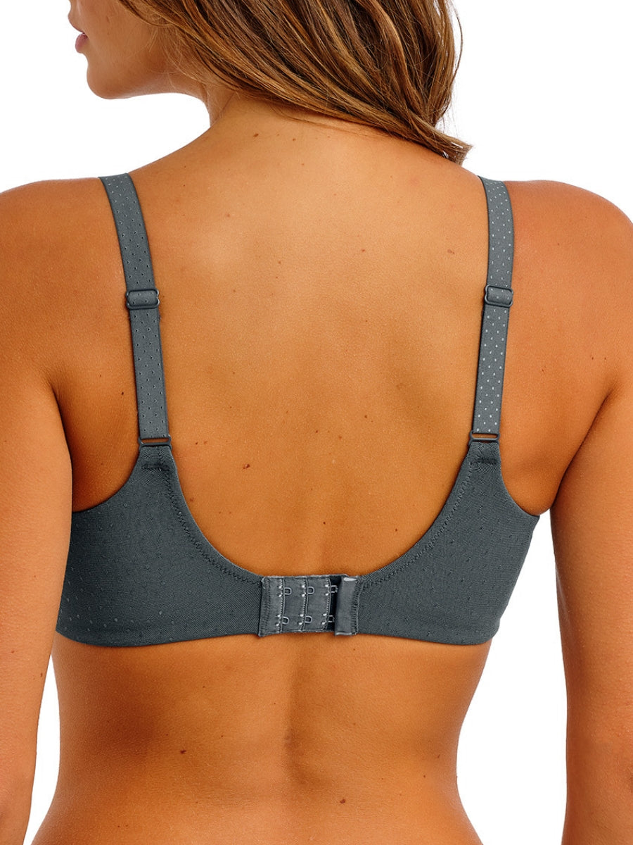 Back Appeal Underwire Bra - Dark Slate