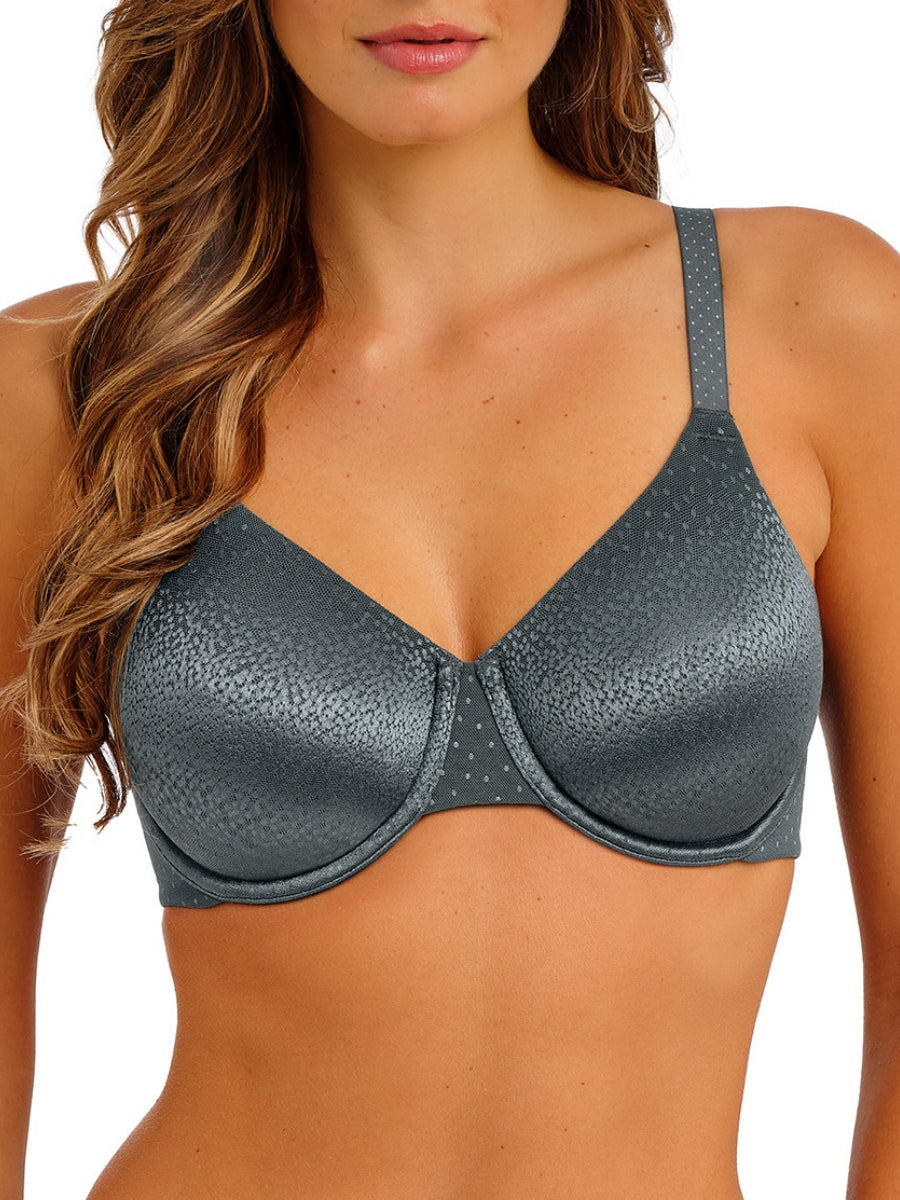 Back Appeal Underwire Bra - Dark Slate