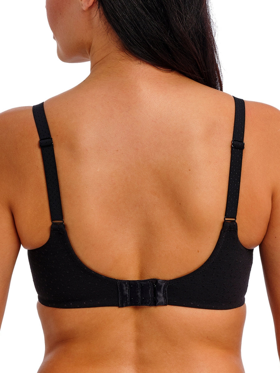Back Appeal Minimiser Bra - Black