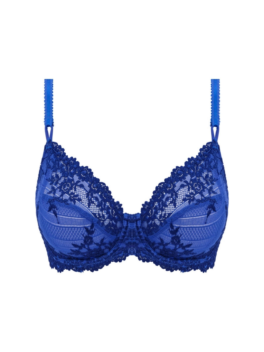 Embrace Lace Underwire Bra - Beaucoup Blue/Bellwether Blue