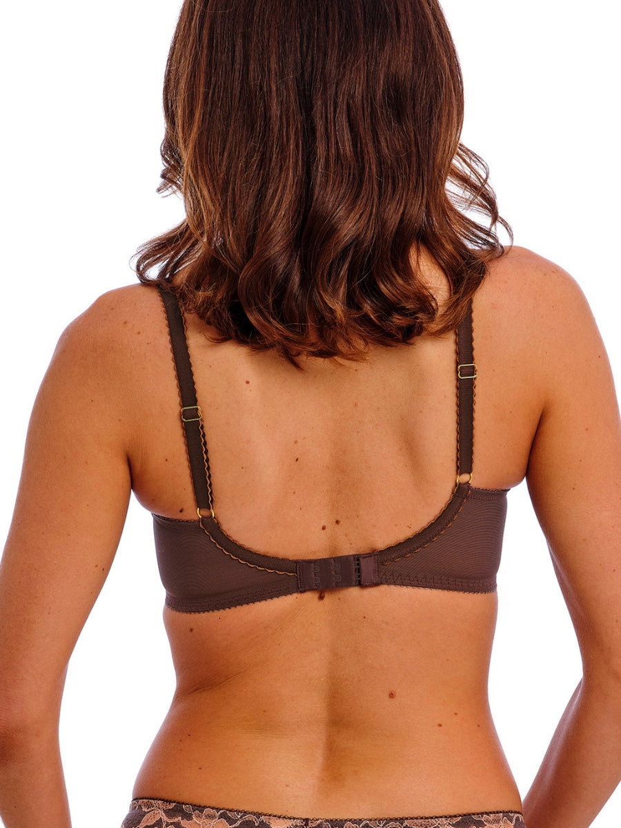 Florilege Moulded Spacer Bra - Chocolate/Burlwood