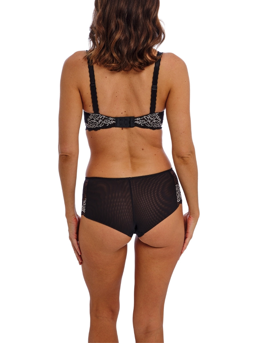 Lace Perfection Contour Bra - Black/Ivory