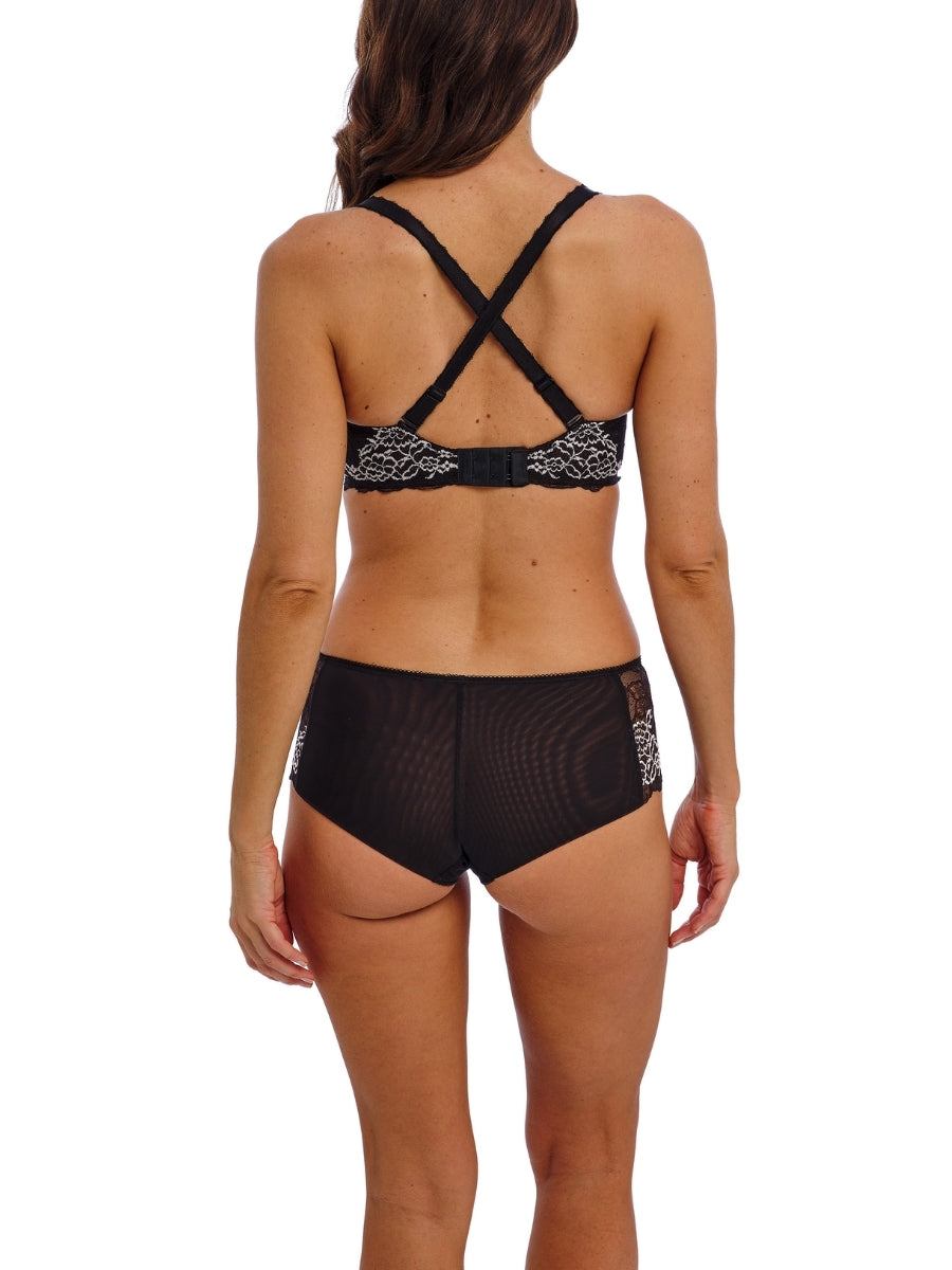 Lace Perfection Contour Bra - Black/Ivory