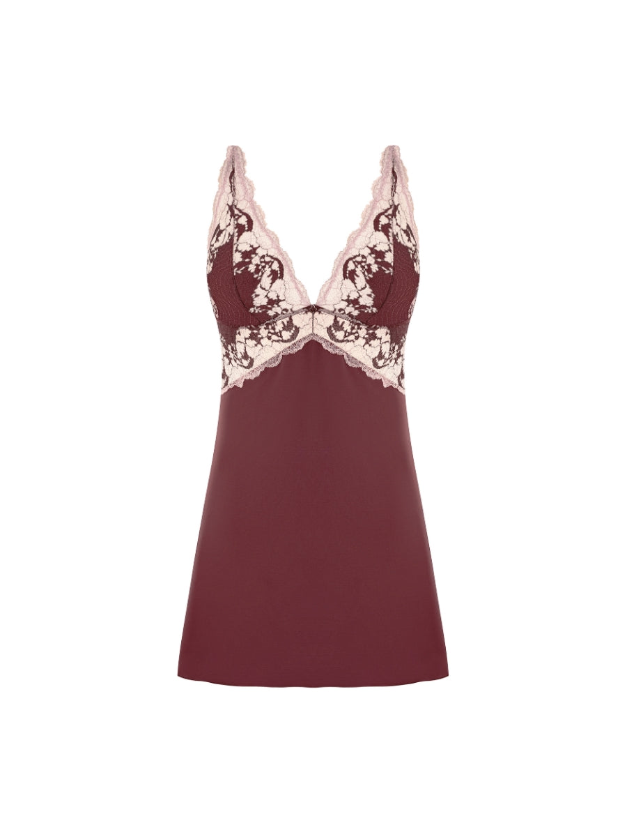 Modern Affair Chemise - Rose Brown/Cradle Pink