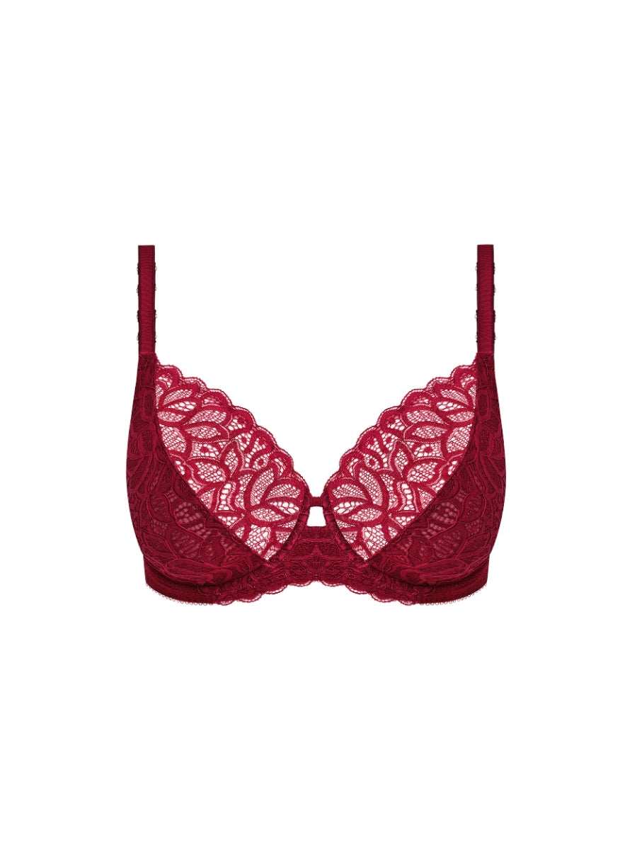 Raffine Underwire Bra - Carmine
