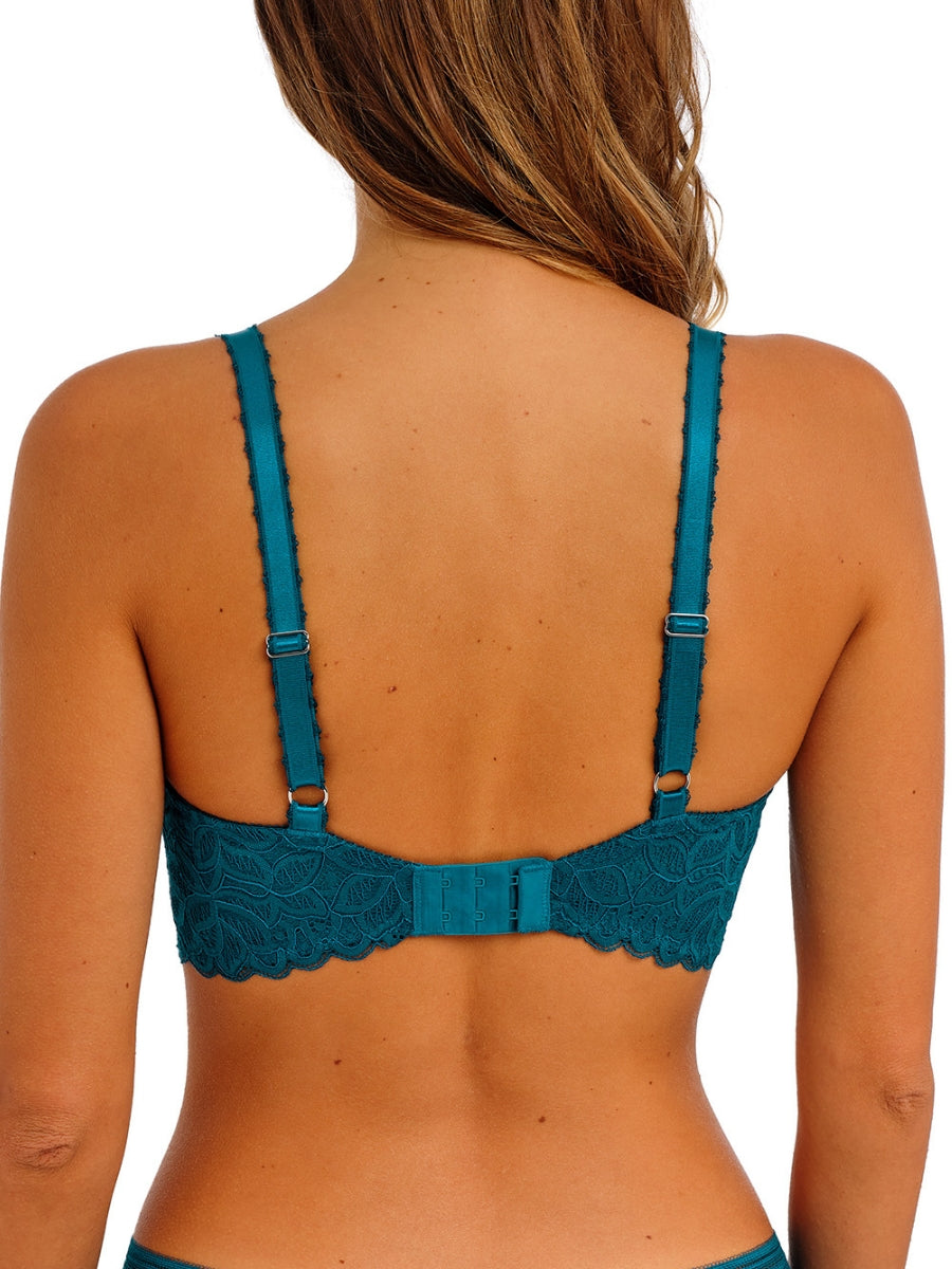 Raffine Plunge Bra - Teal
