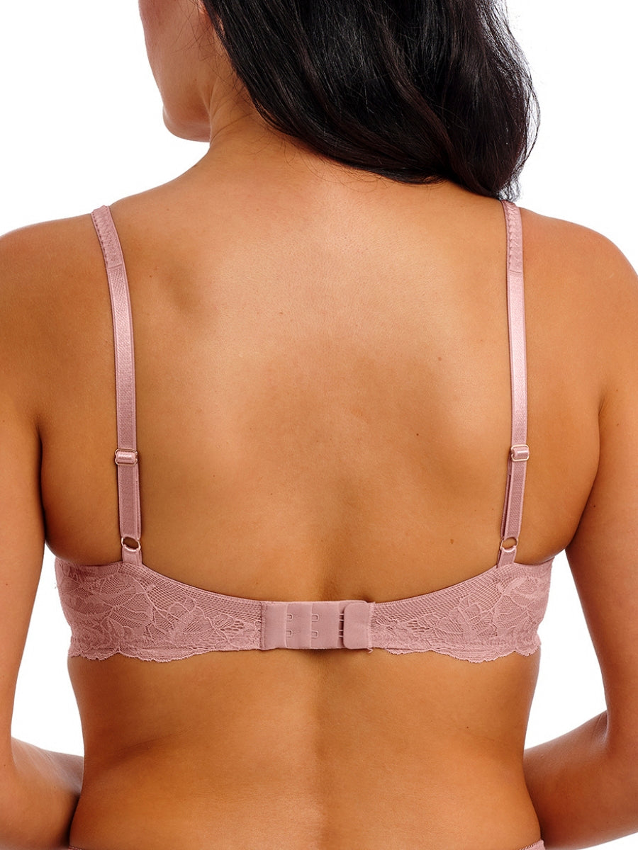 Vivid Attraction Underwire Bra - Woodrose