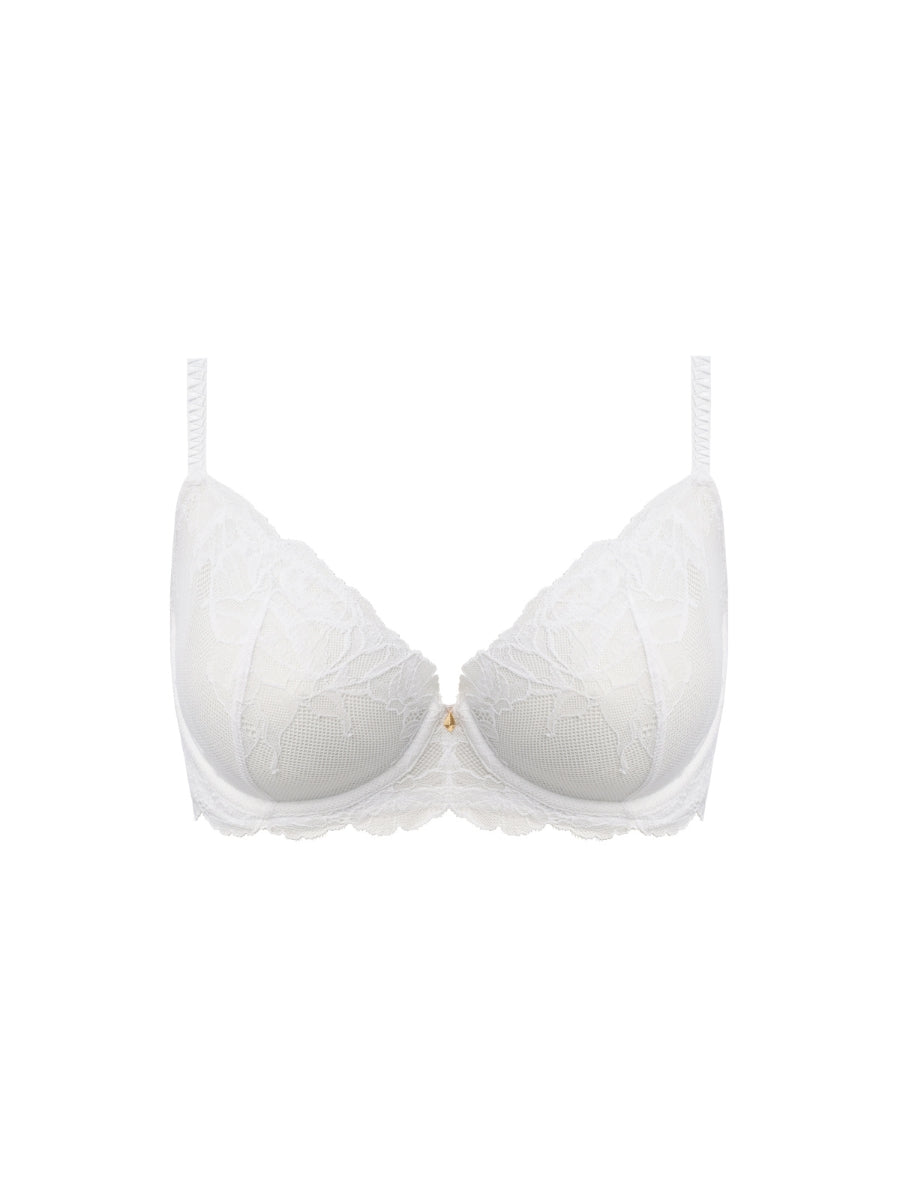 Vivid Attraction Underwire Bra - White