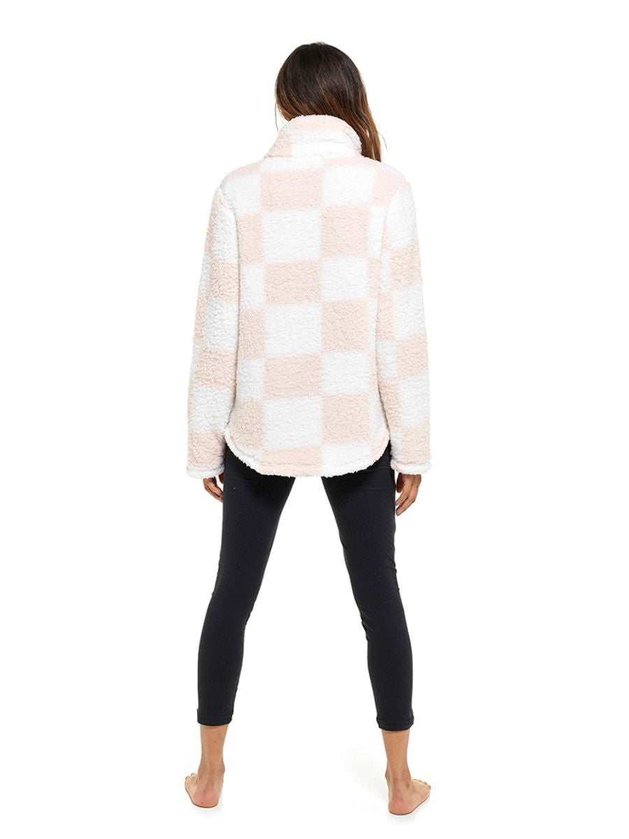 BraForMe Nightwear Sherpa Fleece Lounge Top