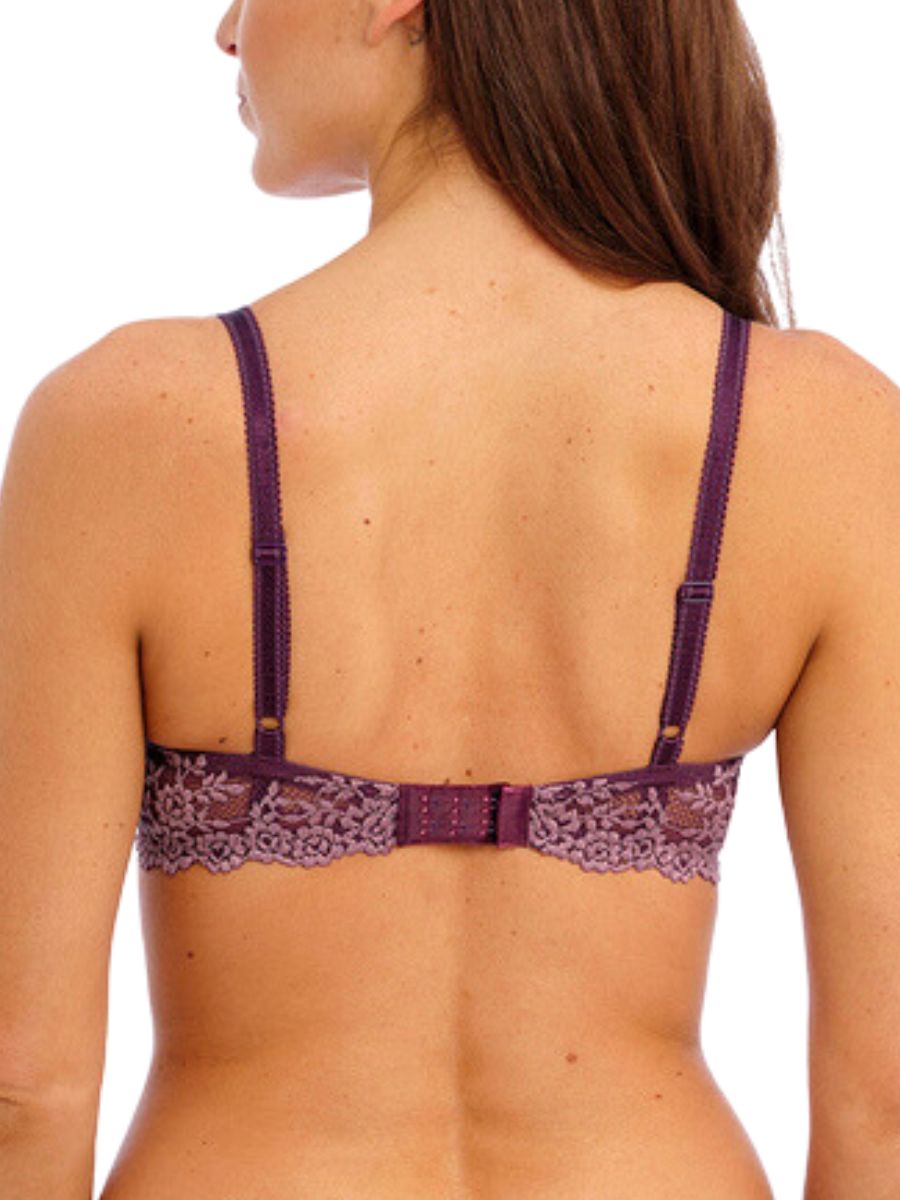 Italian Plum/Valerian Underwired Contour Bra