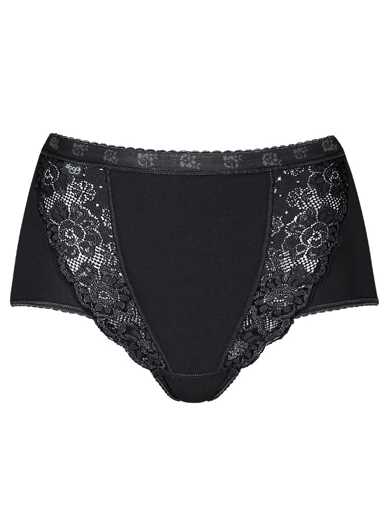 Black Sloggi Maxi Briefs