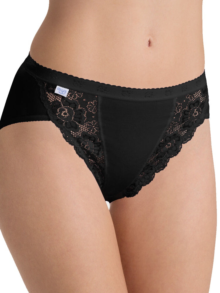 Black Sloggi Tai Briefs