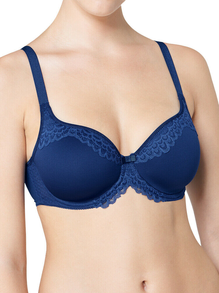 Triumph Beauty-Full Darling W02 Reggiseno Ferretto Nero Con Pizzo Per Donne - S/D
