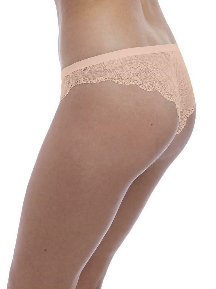 Beige Mid Rise Brazilian