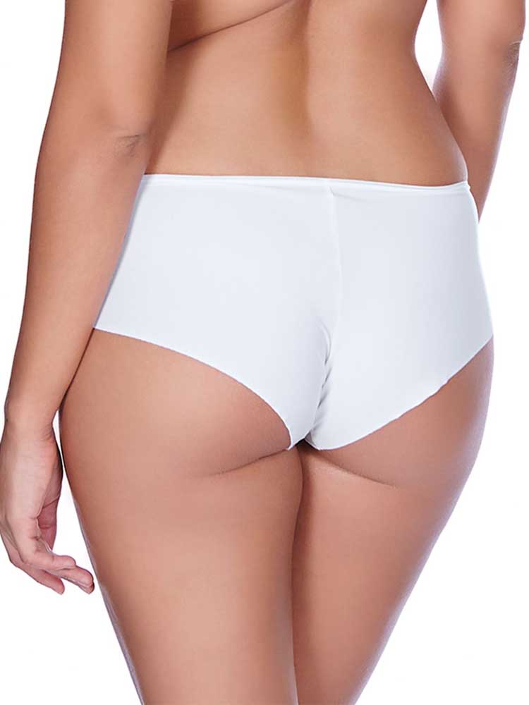 White Mid Rise Hipster