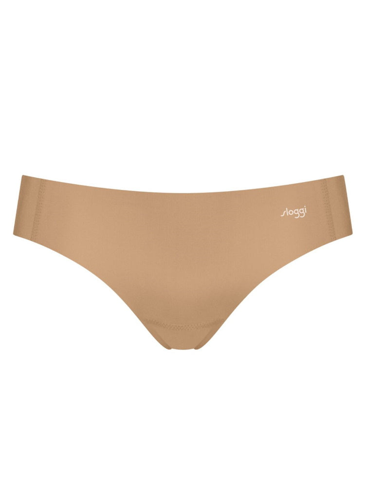 Beige Mid Rise Tanga