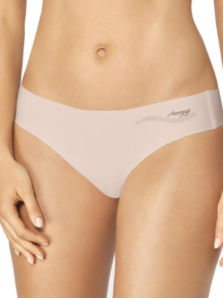 Cream Mid Rise Tanga