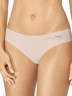 Cream Mid Rise Tanga