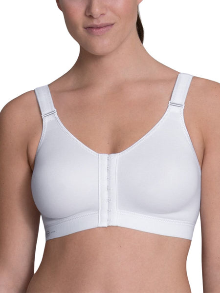 Anita Active Women's Wire-Free Sports Bra 5527 2-Pack - Maximum Support For High Impact, Black & White