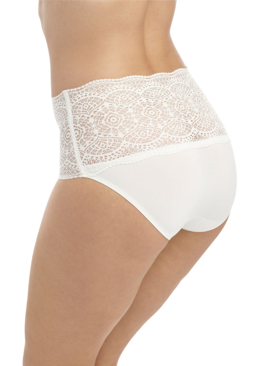 Lace Ease Invisible Thong by Fantasie, Beige, Thong