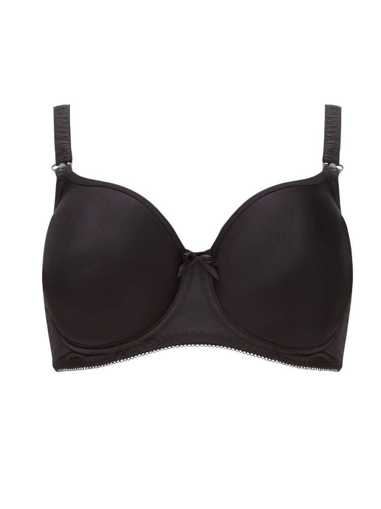 Pure Nursing Drop Cup Bra - Black