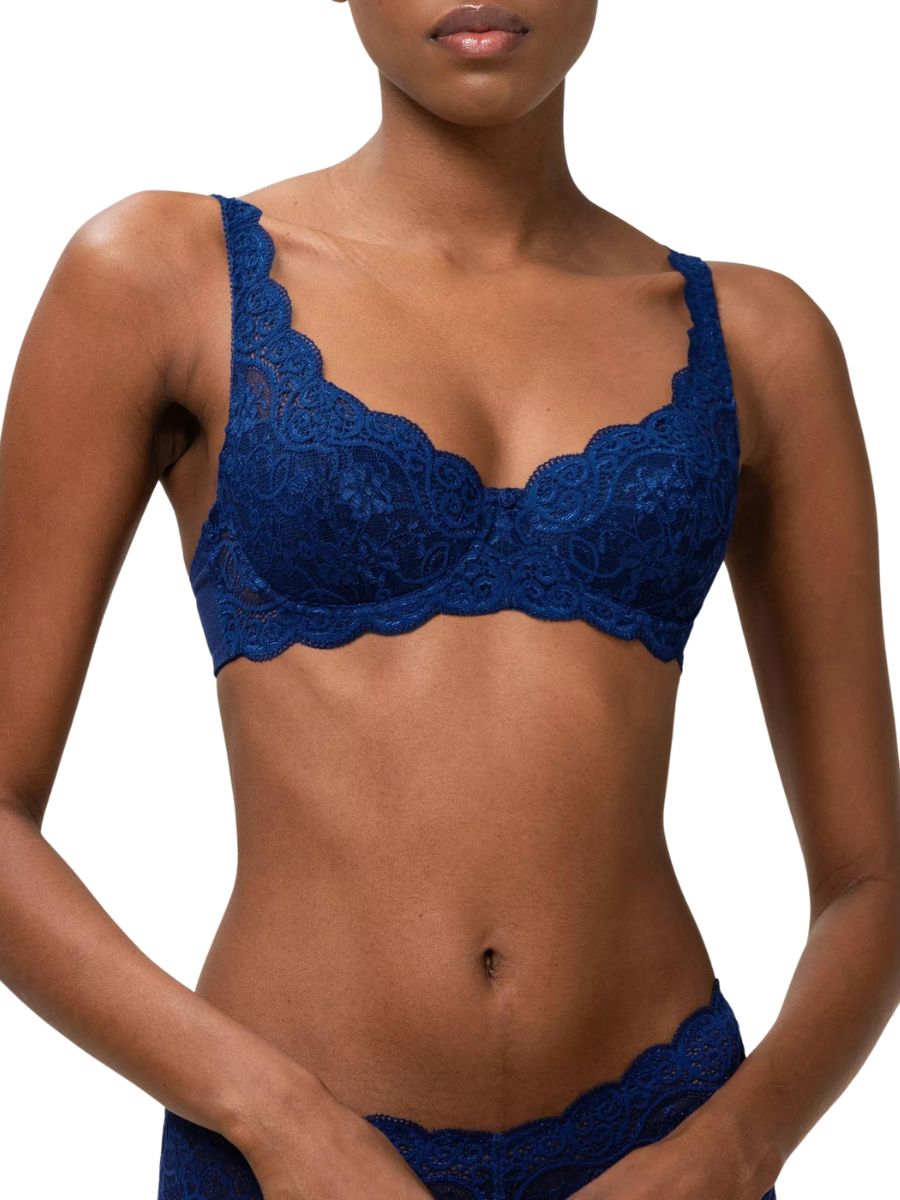 Amourette 300 WHP Half Cup Bra - Deep Water