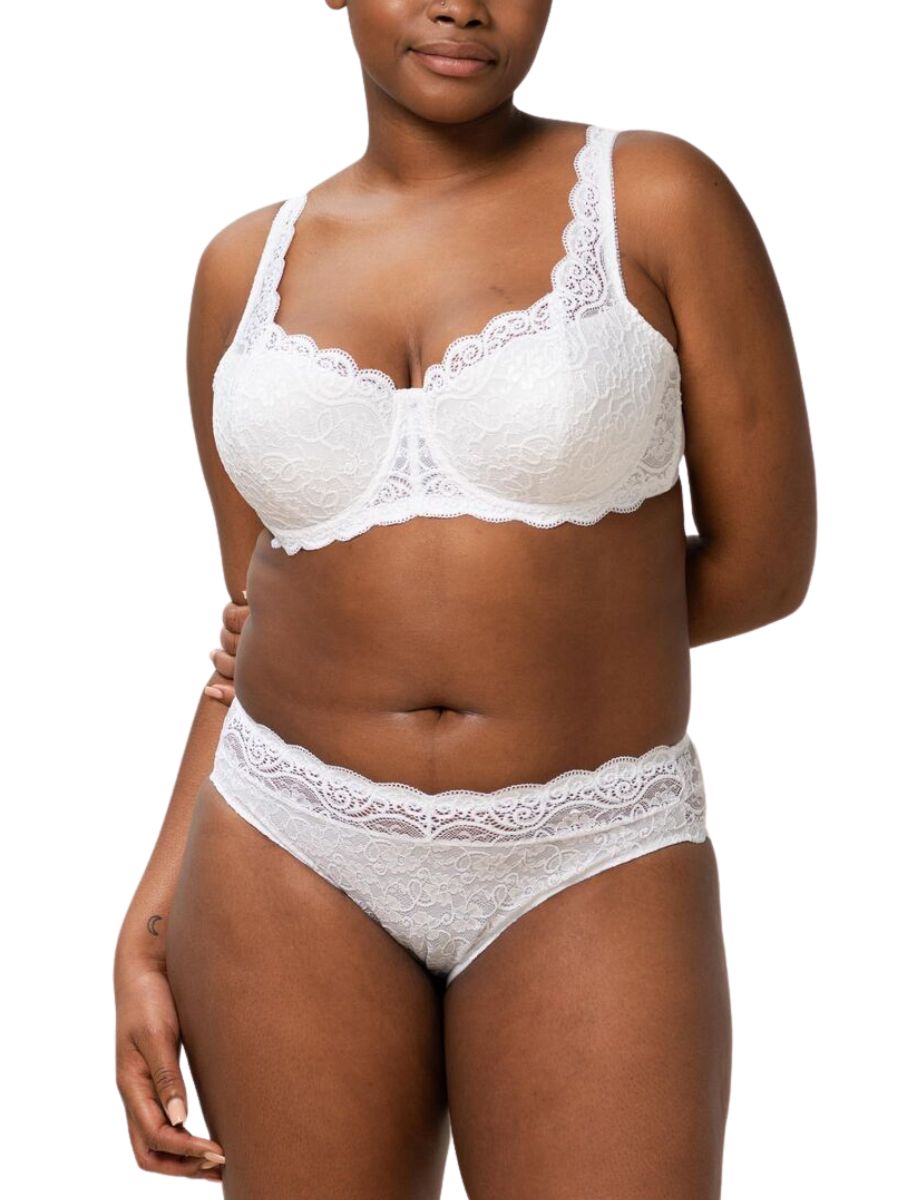 Amourette 300 WHP Half Cup Bra - White