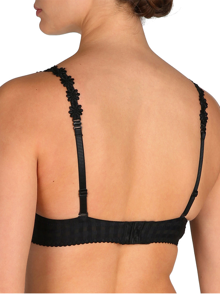 Avero Padded Balcony Bra - Black