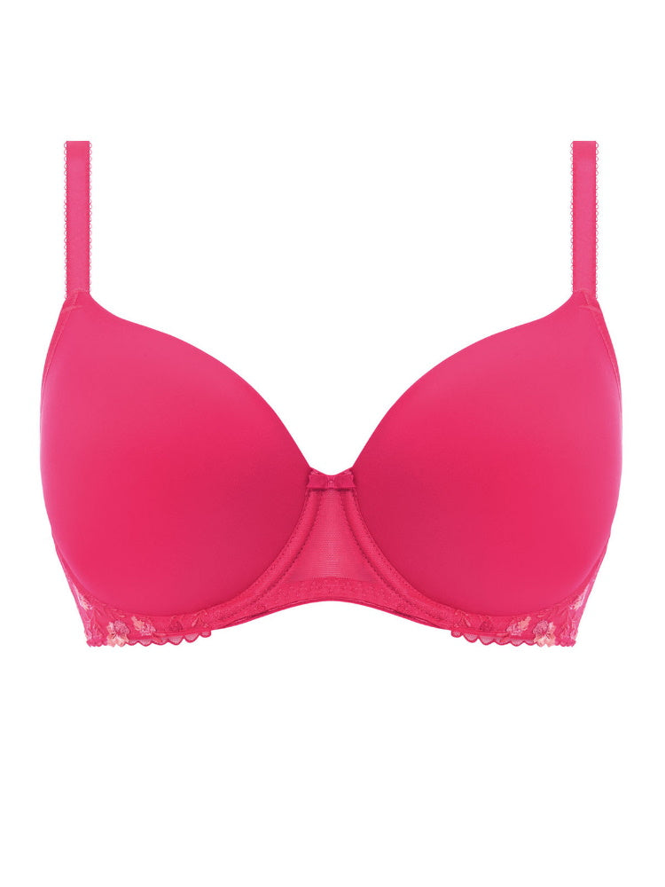 Awakening Demi Moulded Bra - Red