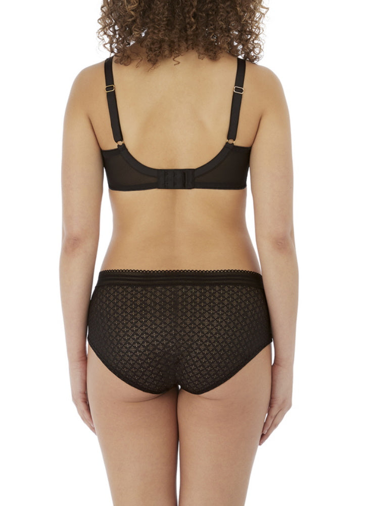 Black Full Cup Side Support Bra