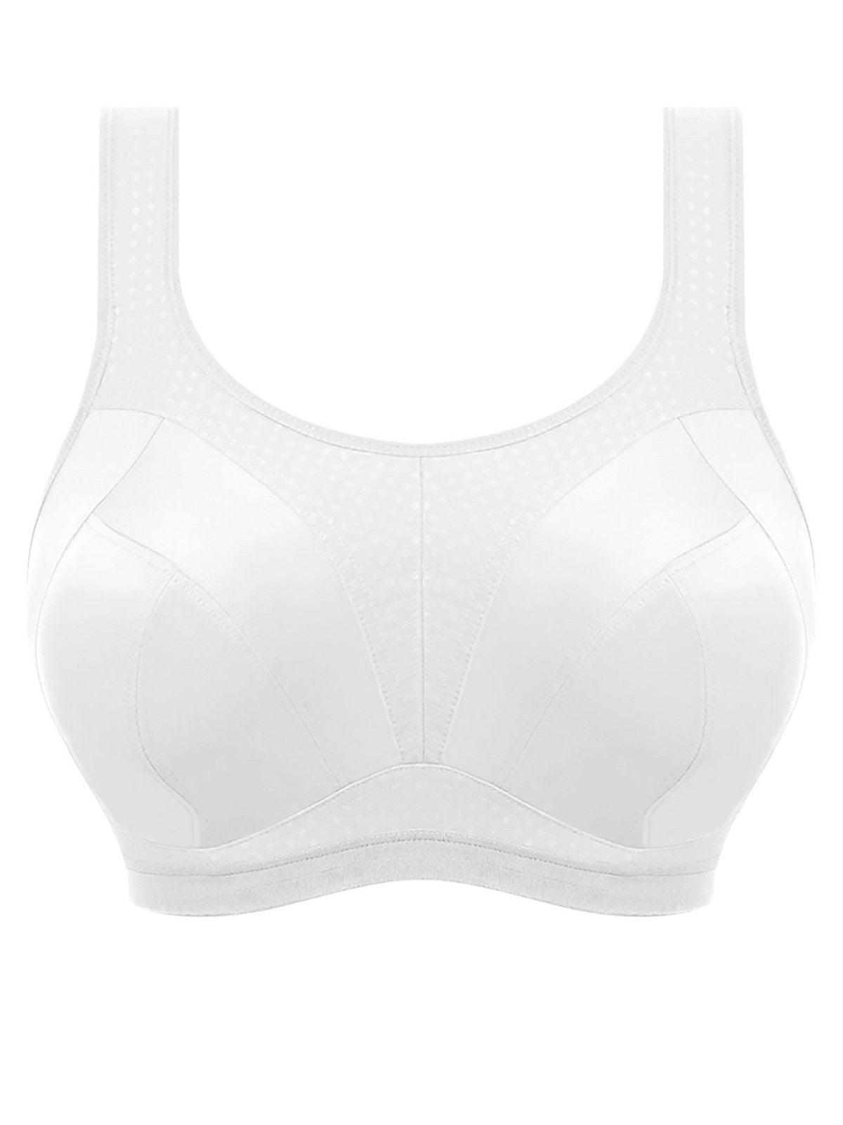 Dynamic Non-Wired Sports Bra - White