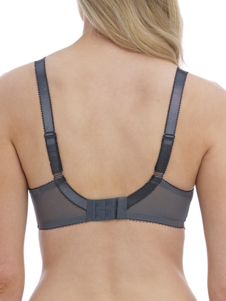 Aubree Side Support Bra - Shadow Rose