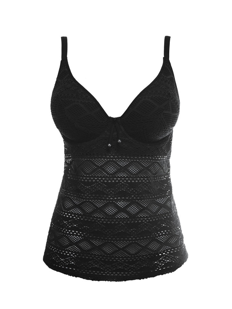 Black Tankini Top