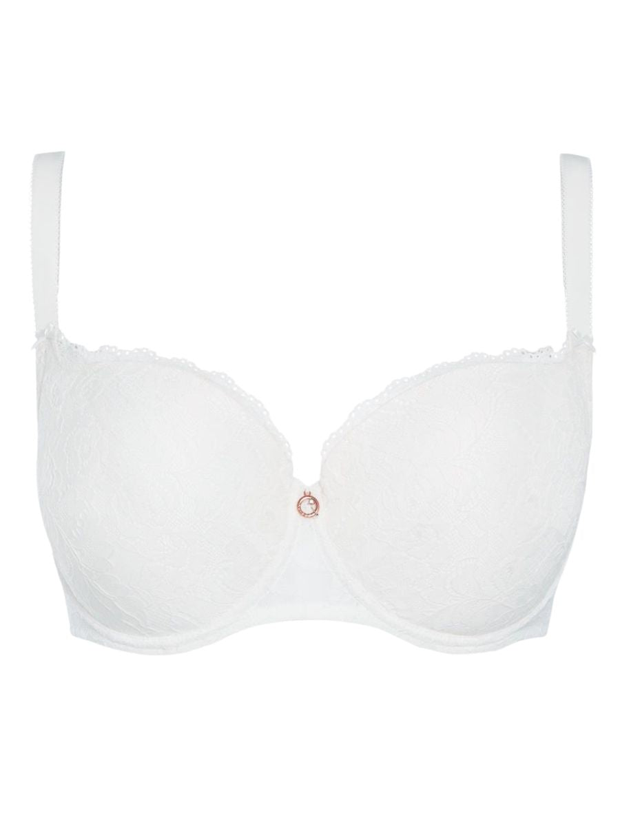 aubade rosessence half cup bra opal