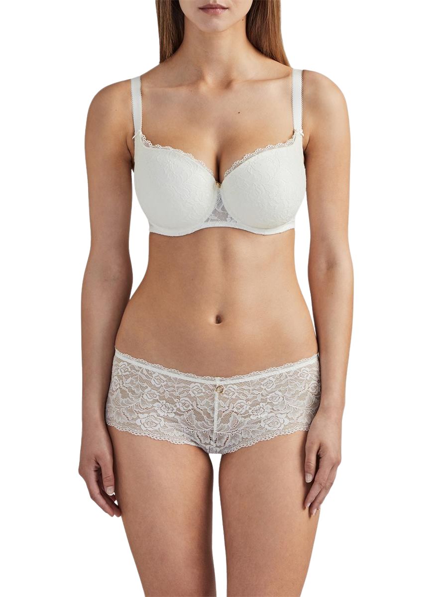 aubade rosessence half cup bra opal