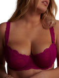 aubade comfort half cup bra